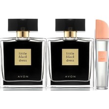 Avon Little Black Dress 50 ml Kadın Edp(2 Adet)+Avon Purblanca Smile 50 ml Kadın Edt
