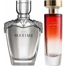 Avon Maxime Erkek Edt+Avon Alpha Kadın Edp