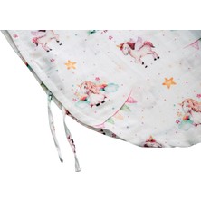 Miujoy Organik Müslin Panço Bornoz - Unicorn 1-3 Yaş