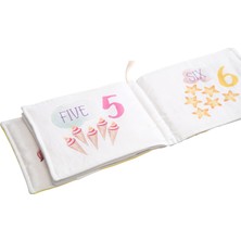 Miujoy Organik Kumaş Oyun Kitabı - Unicorn ile Sayıları Öğreniyorum