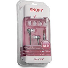 Snopy Sn-322 Siyah Mp3/Mp4 Lüks Kulaklık