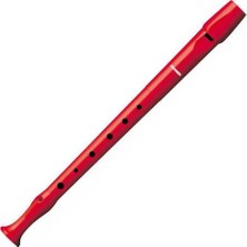 Hohner K95086 Recorder Kids Red With Songbook