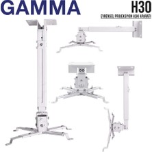 Gamma H30 Teleskopik Projeksiyon Askı Aparatı
