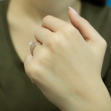 Lova G Renk 0,62 Karat Pırlanta Tektaş Yüzük 1030066