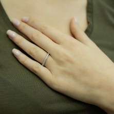 Lova 0,51 Karat Pırlanta Yarımtur Yüzük 1030144