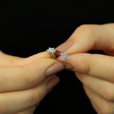 Lova Pırlantalı Çiçek Küpe 3070012