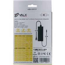 Valx LA-19041 19V 4.74A 90W Laptop Adaptör