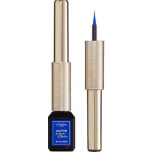 L'Oréal Paris Matte Signature Eyeliner 02 Blue - Mavi