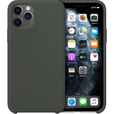 Buff iPhone 11 Pro Max Rubber Fit Kılıf Dark Olive