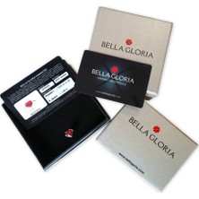 Bella Gloria Miks Baget Taşlı Halka Roz Gümüş Küpe (TGP0228)