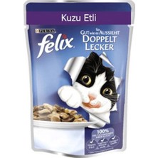 Purina Felix Kuzu Etli Kedi Konservesi 100 g x 48 Adet