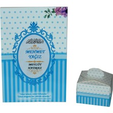 Süslü Şekerleme Luxurianthome Kişiye Özel Isimli 64 Sayfa Yasin Kitabı Lokumluk Sünnet Şekeri Mevlüt Hediyesi 50 adet