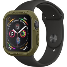 Spigen Apple Watch 45mm/44mm (Seri 9/8/SE2/7/6/SE/5/4) Kılıf Rugged Armor Olive Green - 062CS26015