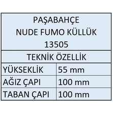 Paşabahçe 51718 Timeless Kahve Yanı Su Bardağı - 60CC - 12 Adet