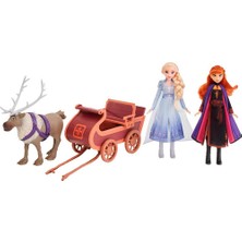 Disney Frozen 2 Elsa, Anna ve Sven Kızaklı Oyun Seti E5501