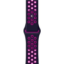 Schulzz Apple Watch Premium 38-40 mm 2-3-4-5 Uyumlu Spor Delikli Silikon Kordon