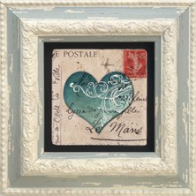 Oscar Stone Decor Çerçeveli Taş Duvar Dekoru