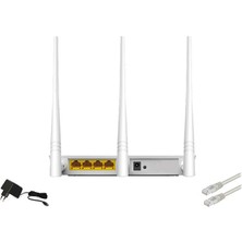 Everest EWR-F303 300Mbps 2.4GHz 3x 5dBi Anten 1x WAN 3x LAN Repeater+AP+WISP Destekli Wireless Router (modem değildir)