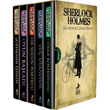 Sherlock Holmes: Suç Uyanıyor - Oyun Başladı - Gölge Koleksiyonu - Sir Arthur Conan Doyle - 5 Kitap Set