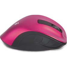 Everest Sm-360 Usb Pembe 3D Optik Süper Sessiz Alkalin Pil Kablosuz Mouse