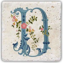 Oscar Stone Decor Harf Bardak Altlığı