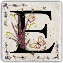 Oscar Stone Decor Harf Bardak Altlığı