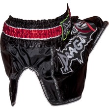 Dragon Retro Muay Thai Şortu - Siyah