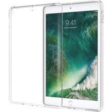 CoverZone Apple iPad 7. Nesil 10.2" Silikon Kılıf Şeffaf