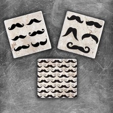 Oscar Stone Decor Doğaltaş Magnet - 3'lü Set