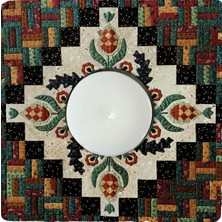 Oscar Stone Decor Doğaltaş Mumluk