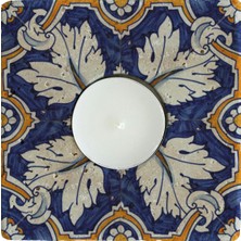 Oscar Stone Decor Doğaltaş Mumluk