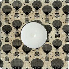 Oscar Stone Decor Doğaltaş Mumluk