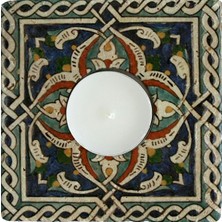 Oscar Stone Decor Doğaltaş Mumluk