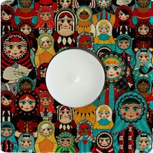 Oscar Stone Decor Doğaltaş Mumluk