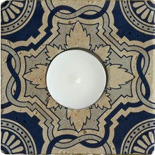 Oscar Stone Decor Doğaltaş Mumluk