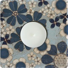 Oscar Stone Decor Doğaltaş Mumluk