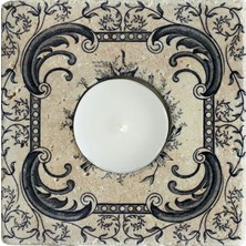 Oscar Stone Decor Doğaltaş Mumluk