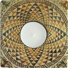 Oscar Stone Decor Doğaltaş Mumluk