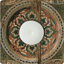 Oscar Stone Decor Doğaltaş Mumluk