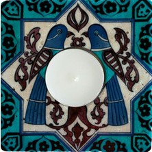 Oscar Stone Decor Doğaltaş Mumluk