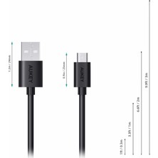 Aukey 30CM Micro USB Kablo