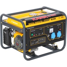 Kama Jeneratör Kama Kgl 3500 R Benzinli 2,8 Kva İpli
