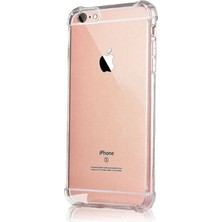 Gpack Apple iPhone 6 Plus Kılıf AntiShock Ultra Koruma + Nano Ekran Koruyucu + Kalem Şeffaf