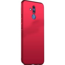 Gpack Huawei Mate 20 Lite Kılıf Premier Silikon + Nano Silikon + Kalem Kırmızı