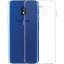 Gpack Samsung Galaxy J2 Core Kılıf Süper Silikon + Nano Ekran Koruyucu + Kalem Koruyucu Şeffaf