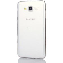 Gpack Samsung Galaxy J5 2016 Kılıf 02 mm Silikon + Nano Ekran Koruyucu + Kalem Şeffaf