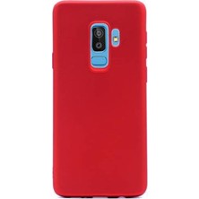 Gpack Samsung Galaxy J8 Kılıf Premier Silikon Kapak + Nano Ekran Koruyucu + Kalem Kırmızı