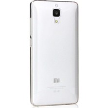 Gpack Xiaomi Mi 4 Kılıf 02 mm Silikon İnce Kılıf + Nano Ekran Koruyucu + Kalem Şeffaf