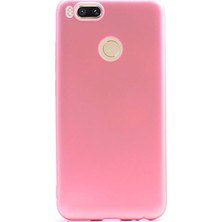 Gpack Xiaomi Mi A1 Kılıf Premier Silikon Kılıf + Nano Ekran Koruyucu + Kalem Koruyucu Bronz