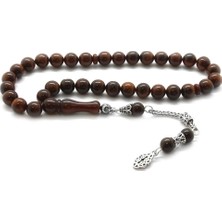 DAVİD BLACK 925 Ayar Gümüş Püsküllü Küre Kesim Exclusive Renk Kuka Tesbih